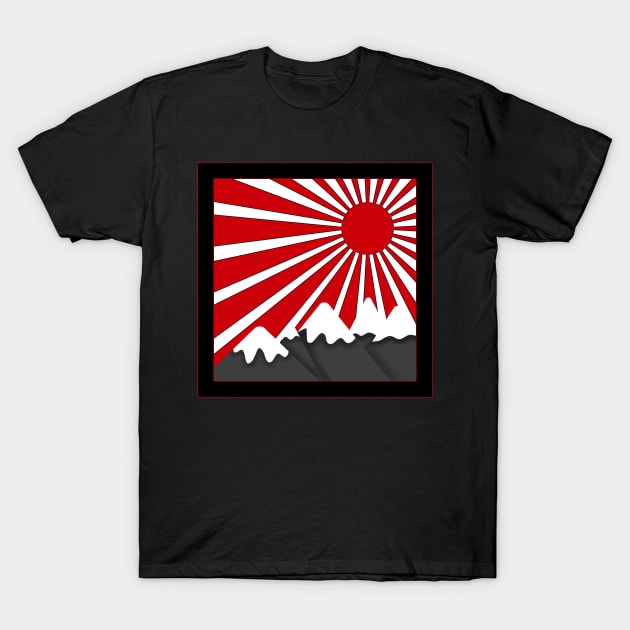 Oriental Sun T-Shirt by Randomart